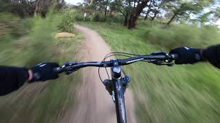 Commonwealth Games Downhill  Lysterfield Lake Mountain Biking 2020 [upl. by Nutter]