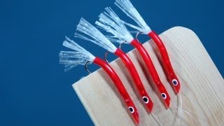 How to tie Mackerel Feather Rigs Washing Line Sea Fishing Lures [upl. by Ihsar970]