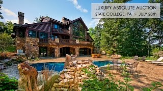 Luxury Home and Land For Sale In State College PA 68 Acres [upl. by Atinid901]