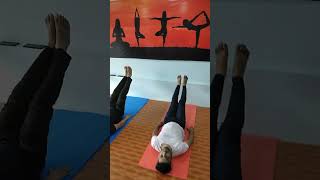 Uttanpadasana  Yoga for flat belly and strong Abdominal muscles yoga weightloss [upl. by Nad387]