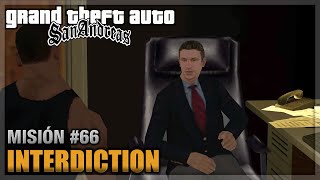 GTA San andreas  Misión 66  Interdiction Español  1080p 60fps [upl. by Rollo794]