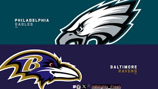 NFL Preseason Eagles Vs Ravens  Fresh Football Reaction [upl. by Norrat]