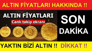 14 HAZİRAN 2024 ALTIN FİYATLARI BUGÜN NE KADAR GRAM ALTIN ÇEYREK ALTIN YARIM TAM ALTIN FİYATLARI [upl. by Mahalia697]