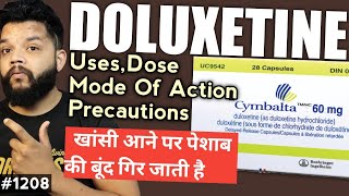 Duloxetine Gastro Resistant Tablets ip 20 mg in hindi  Cymbalta Tablet In Hindi [upl. by Honniball]