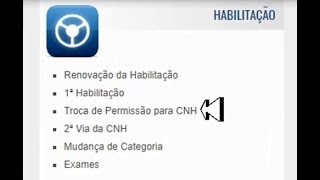 COMO TROCAR PERMISSÃƒO PARA DIRIGIR PARA CNH DEFINITIVA ESTADO RJ [upl. by Noram]