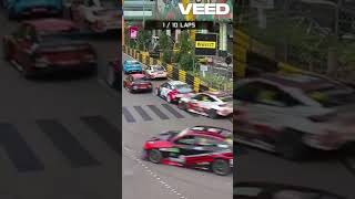 Chaos At The Start Of The 2024 World TCR Macau Guia Race [upl. by Breanne]