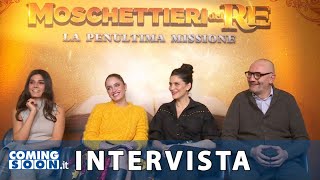 Moschettieri del Re Matilde Gioli Giulia Bevilacqua e Valeria Solarino  Intervista Esclusiva [upl. by Nylrem]