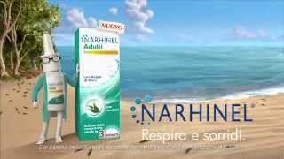 Narhinel Adulti Spray nasale con Acqua di Mare ed Eucalipto [upl. by Naamana182]