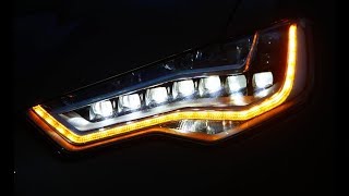 Lumini DRL cu Semnalizare LED Flow  KM100ro [upl. by Hilaria]