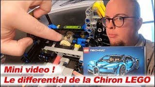 Le fonctionnement dun DIFFERENTIEL avec la CHIRON LEGO [upl. by Nina]