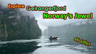 Exploring Geiranger Norway  Summer 2024 Travel Adventure 2024 4K  60fps [upl. by Radnaxela276]