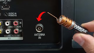 Battery Unlocks Worldwide TV Channels  Antenna Booster [upl. by Idmann]