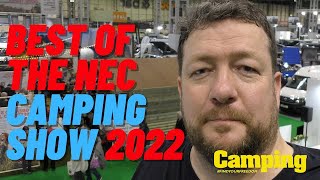 The best new tents at the NEC camping show 2022 [upl. by Ynaffyt530]