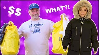 DAD BUYS MY OUTFITS CHALLENGE  SoCassie [upl. by Acirahs]