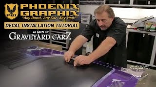 Phoenix Graphix Decal Stripe Kits on Graveyard Carz Show [upl. by Sosthenna]