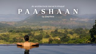 Luxurious Villa with Heated Infinity Pool  Paashaan by StayVista  Lonavala Getaway [upl. by Robaina]