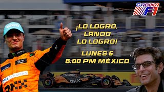 ¡Lo logró Lando lo logró  Post GP de Miami [upl. by Rena]