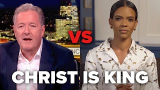 Candace Owens vs Piers Morgan HEATED Debate on Christ Is King [upl. by Post]