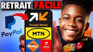 RETIRER ARGENT PAYPAL VERS MOBILE MONEY Méthode Facile [upl. by Ecreip692]