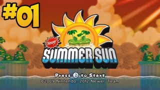 Newer Super Mario Bros Summer Sun  Episode 01 [upl. by Renelle]