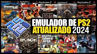 PCSX2 ATUALIZADO 2024 O MELHOR EMUL4D0R DE PS2 PARA PC  INSTALAÇÃO  CONFIGURAÇÃO COMPLETA [upl. by Elwira511]