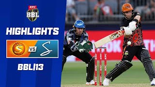 Perth Scorchers v Adelaide Strikers  BBL13 [upl. by Rede]