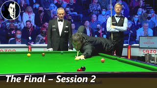 quotFull of dramaquot Doherty  Ronnie OSullivan vs Neil Robertson  2021 Grand Prix Final S2 [upl. by Joshia]