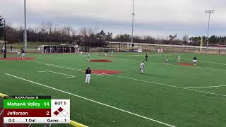 Baseball Mohawk Valley Hawks vs Jefferson Cannoneers Game 1 [upl. by Orella14]