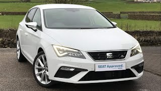 SEAT 2019 Leon FR Sport 15 TSI EVO  Kendal SEAT [upl. by Pronty888]