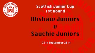 27092014 Wishaw Juniors v Sauchie Juniors  Highlights [upl. by Artapoelc]