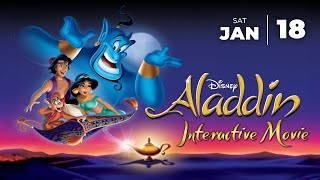 Aladdin Interactive Movie at the Effingham Performance Center  11825 [upl. by Eibrik]