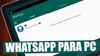 Como descargar e instalar WhatsApp en la PC  GRATIS  Facil y Rapido [upl. by Seilenna]