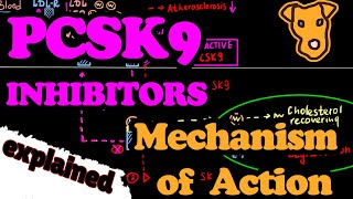 PCSK9 INHIBITORS ALIROCUMAB EVOLOCUMABMechanism of Action Side EffectsExplained [upl. by Ihcas]