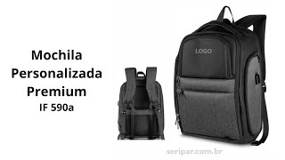 Mochila Personalizada Premium IF 590a [upl. by Hudis]