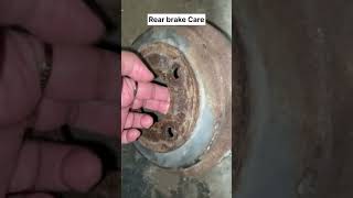 Rear brake shoe amp Drum replacement  Rear brake care  Car service [upl. by Nimzaj]