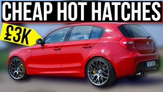 10 CHEAP Hot Hatchbacks With INSANE PERFORMANCE Under £3000 [upl. by Croner]