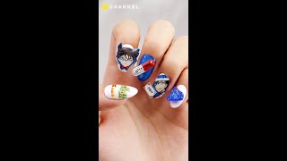 Conan Nails เพ้นต์เล็บลายโคนัน เพราะความจริงมีเพียงหนึ่งเดียว [upl. by Ollehto862]