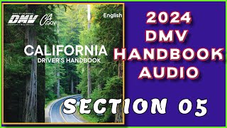 California Drivers Handbook for the CA Permit Test 2024  5 [upl. by Ahsikym]