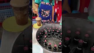 Ice Cold CocaCola  Asian Street Food shorts [upl. by Ytsenoh]