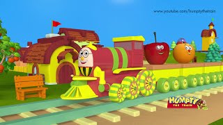 Humpty the Train goes on a Ride with his Fruity Friends  Humpty the Train Fruit Ride [upl. by Tippets]