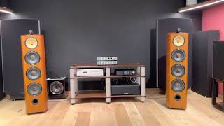 Bowers amp Wilkins 803 Diamond  Jeff Rowland Capri  Jeff Rowland Model 125 [upl. by Edward]