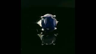 1212ct Sapphire Ring in 4K 360 Video [upl. by Harhay]