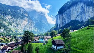 Murren🇨🇭Lauterbrunnen  Cable Car  Travel Guide [upl. by Lodhia746]