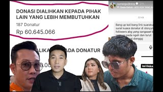 GAK NYANGKA  JUSTRU DENSU YG KOORDINIR UNTUK ALIHKAN DONASI 15 MILYAR AGUS KE LAINNYA [upl. by Lathrope]