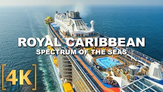 Tour at the BIGGEST Cruise Ship in Asia  Royal Caribbean Spectrum of the Seas  4 Days Walk Tour [upl. by Netsew]