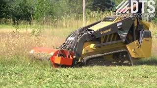 Eterra Mini Side Winder Flail Mower Attachment [upl. by Ayvid]