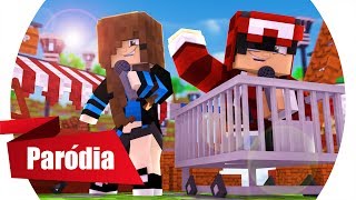 Minecraft PARÓDIA PARADINHA ANITTA  É BEM DOIDINHA  Minecraft Música [upl. by Dorise]