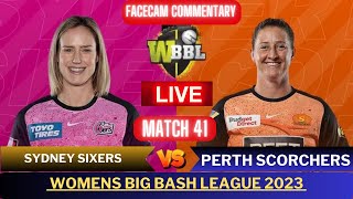 WBBL live  Sydney Sixers Women vs Perth Scorchers Women Live  SYSW VS PRSW  Womens Big Bsah Live [upl. by Beau147]