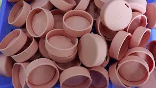 Liquid silicone rubber injection molding for cup lid [upl. by Anahahs]