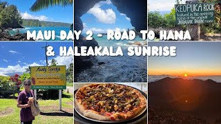 Maui Day 2  Road to Hana  Haleakala Sunrise  Travel vlog  Tamil vlog [upl. by Kcirad563]